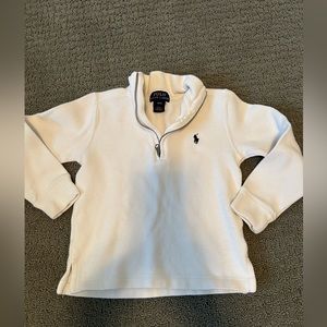 Boys Ralph Lauren Quarter Zip pullover size 4t